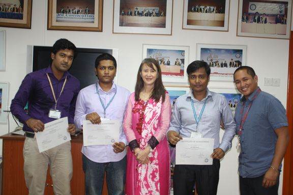 AIUB gets 3 Finalists in Top 10 of SAP Global Contest