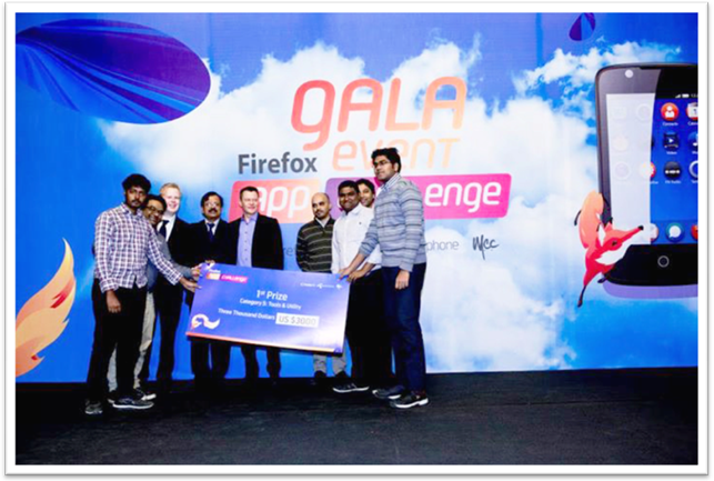 Winners from AIUB at Firefox2