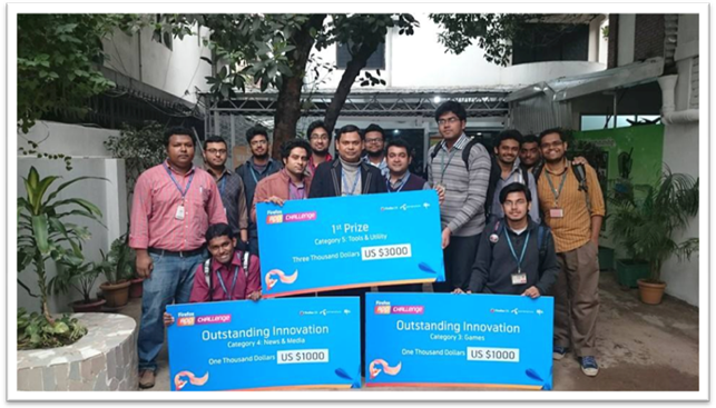 Winners from AIUB at Firefox