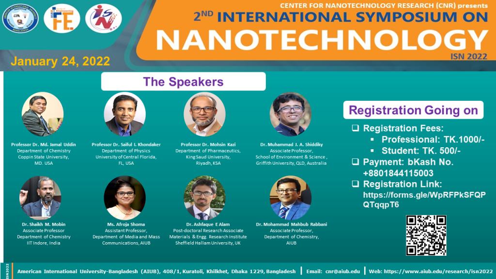 International Symposium on Nanotechnology (ISN2022)