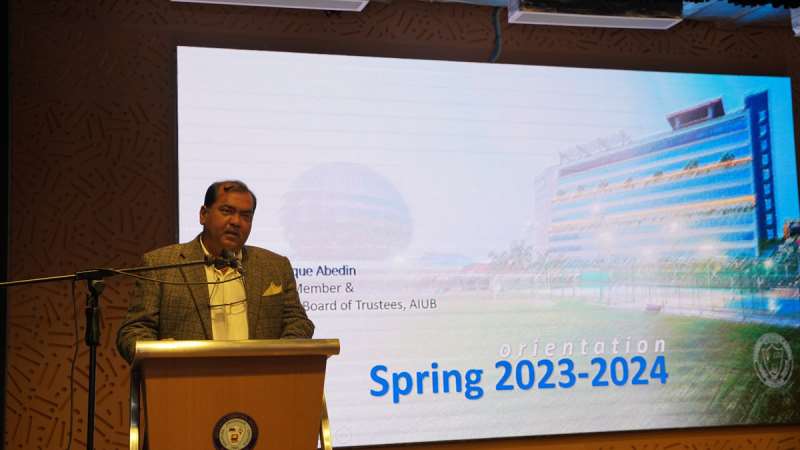 AIUB Freshman Student Orientation - Spring 2023-2024