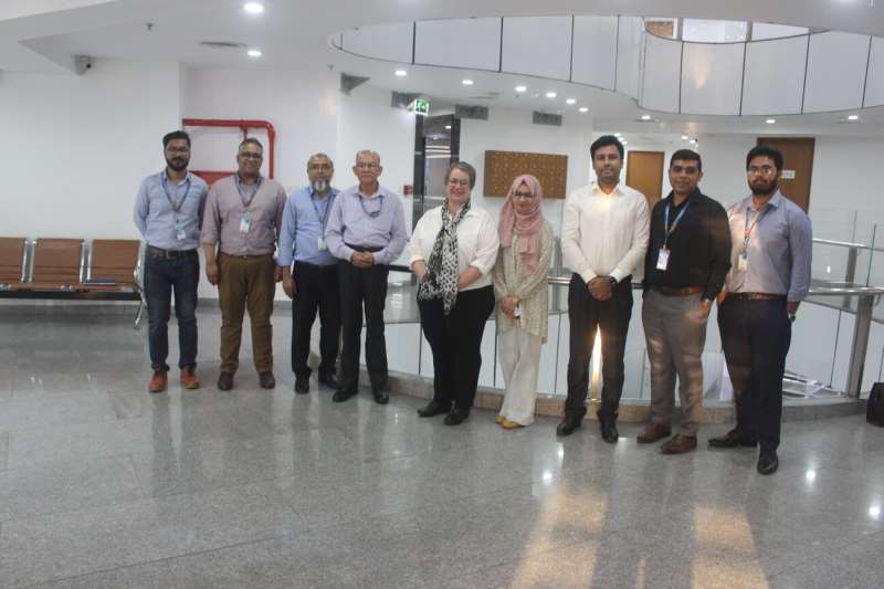 Delegate from the University of Utah visited AIUB