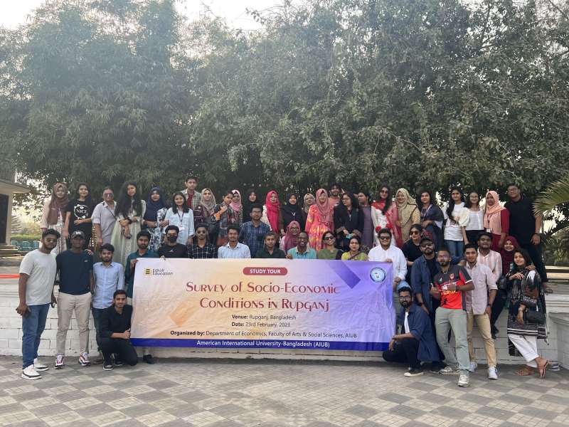 Study tour of Economics Department