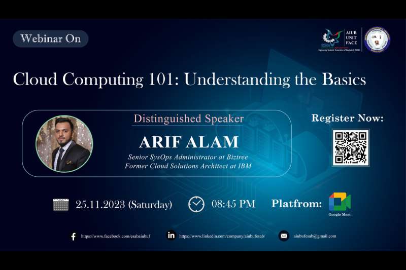 Webinar on “Cloud Computing 101: Understanding the Basics”