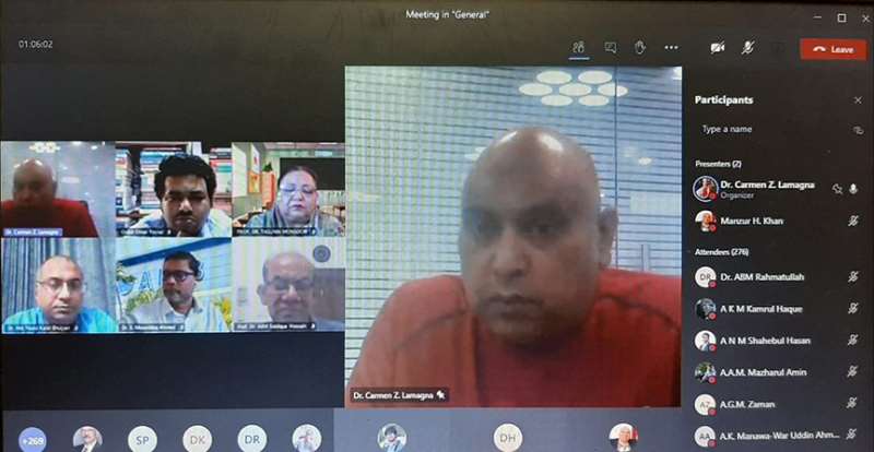 GENERAL FACULTY MEETING OF FALL 2020-2021 HELD ONLINE