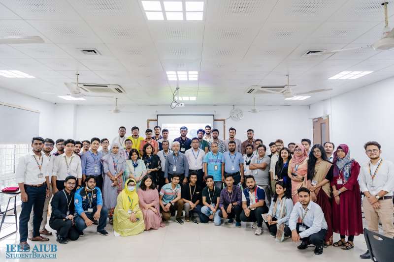 CBR & IEEE EMBS AIUB Chapter organized a Seminar on “Biomedical Research for Sustainable Development”