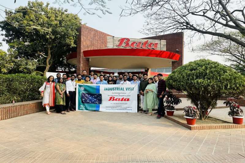 Industrial visit at Bata factory of OSCM students