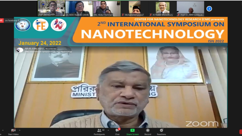 2nd International Symposium on Nanotechnology (ISN 2022) held at AIUB