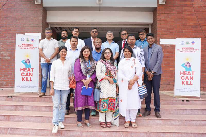 Department of Public Health and BCB organized workshop on Heat Illness prevention 