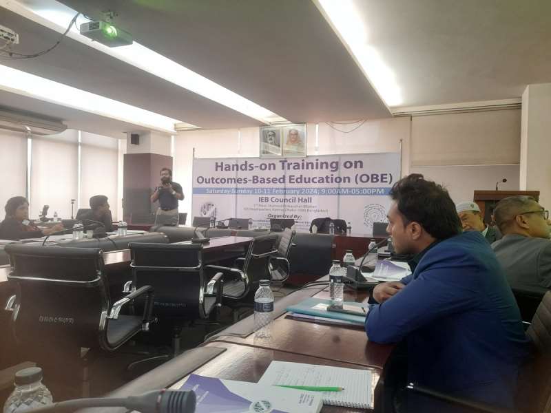 AIUB-IQAC participated in 2-day long training on Outcome Based Education