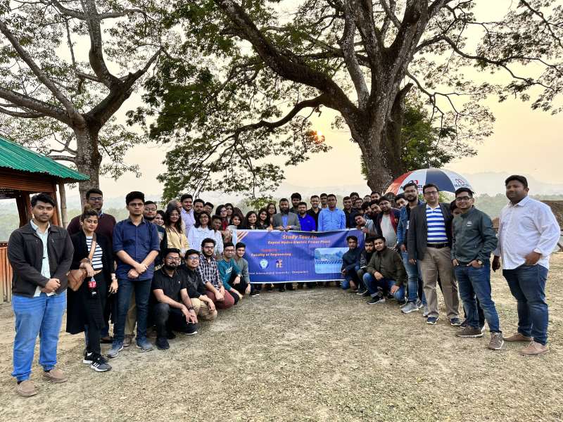 Visit to Kaptai Hydro Power Plant