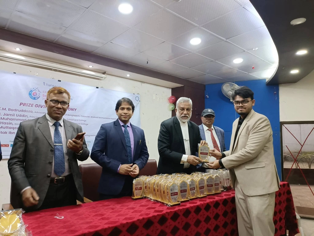 AIUB Team Secures 1st Runner-Up in Quest for Science segment at Bangladesh Science Exposium 2025