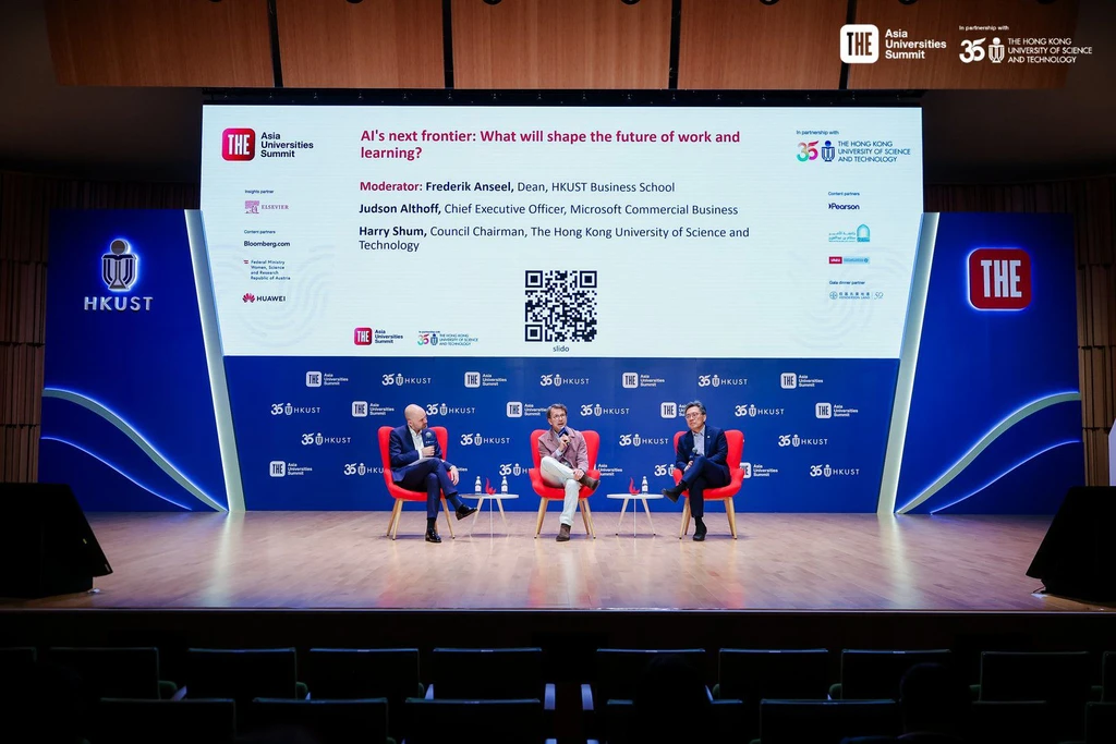 Accelerating role of AI in higher education research and industry collaboration (THE Asia Universities Summit 2026)