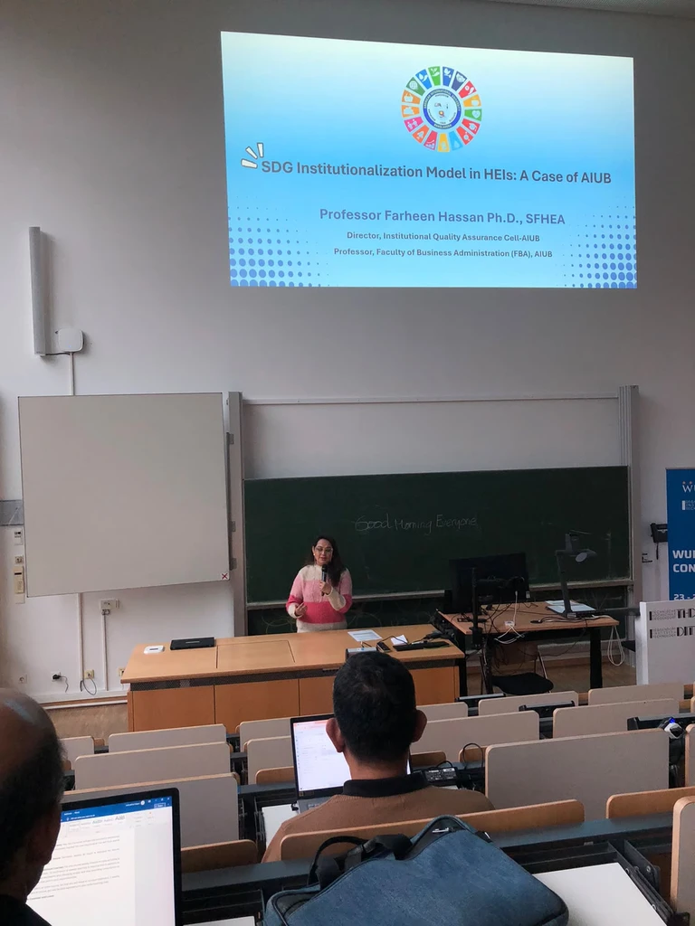 AIUB is represented at WURI Global Conference 2026 in Deggendorf Institute of Technology, Germany 