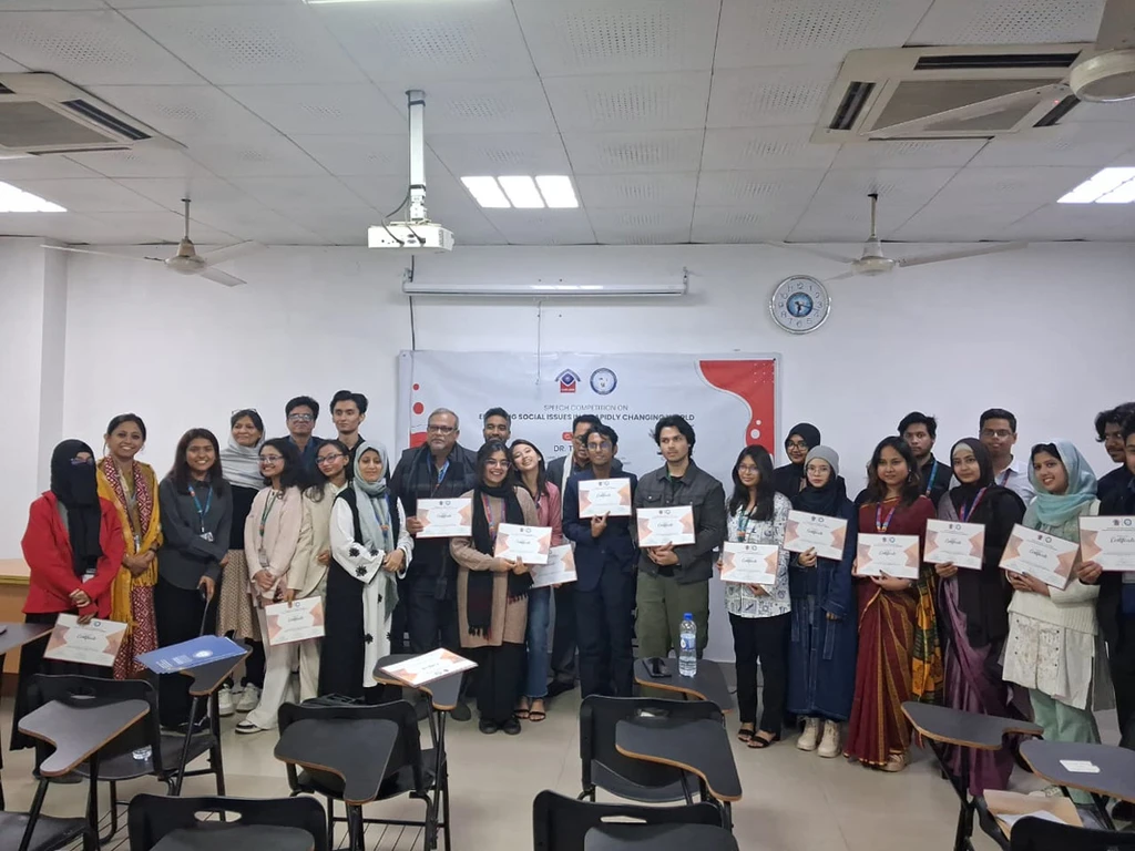 Speech competition titled “Emerging Issues in a Rapidly Changing World” 