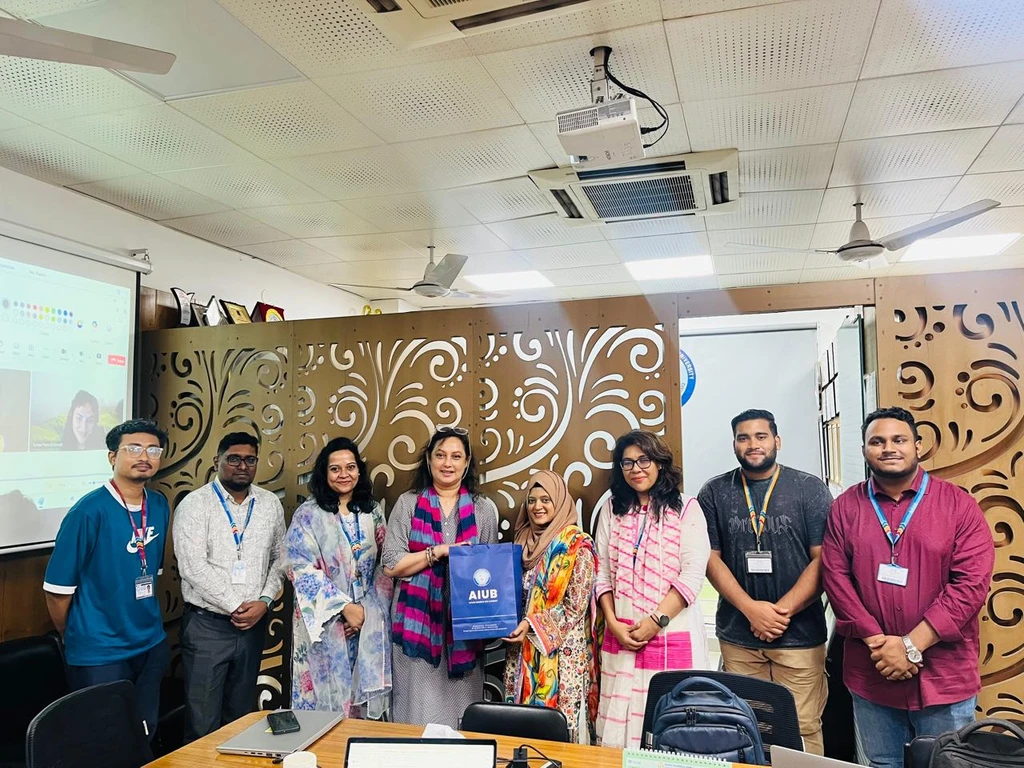 AIUB Hosts Interactive Training Session with SOS-UK for Responsible Futures International 2024/25